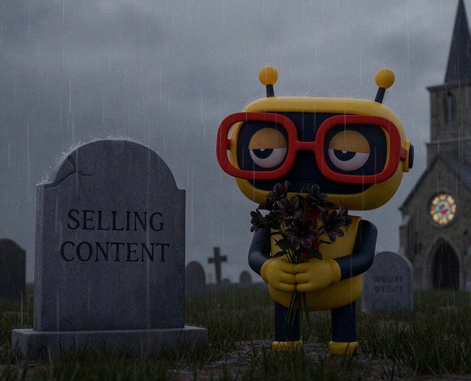 Why We Believe ‘Selling’ Content Is Dead—And What Works