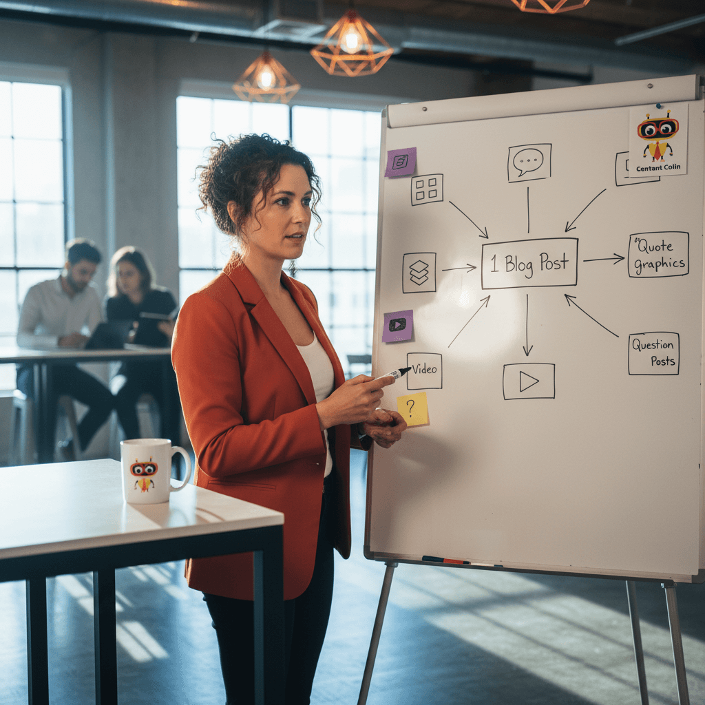 How to Turn One Blog Post into 20 Social Media Posts