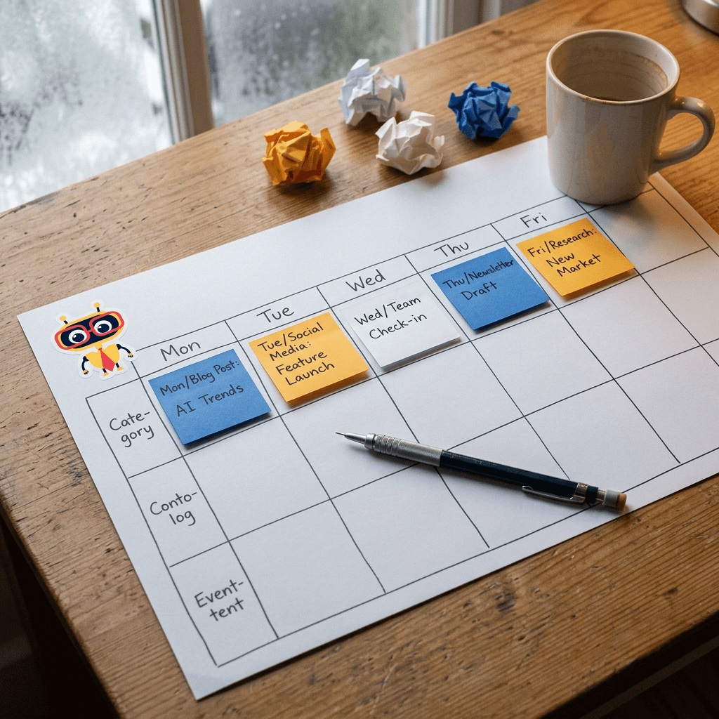 Build a 90-Day Social Media Calendar in One Afternoon